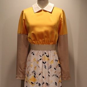 Katty Xiomara Color Block Dress